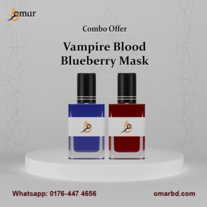 Vampire Blood + Blueberry Mask